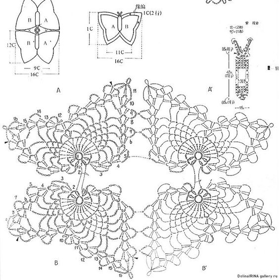 crochet buterflies (28)